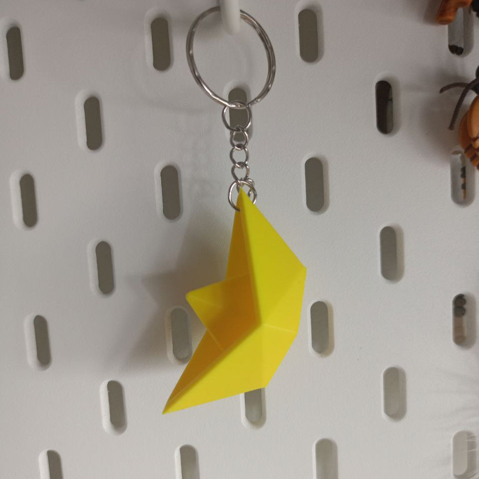 Llavero - Barco de papel (Origami / Papiroflexia) - Impresión 3D XamoCrafts