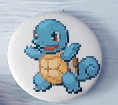 Chapas Pokémon: Iniciales 1ª generación Tienda-XamoCrafts
