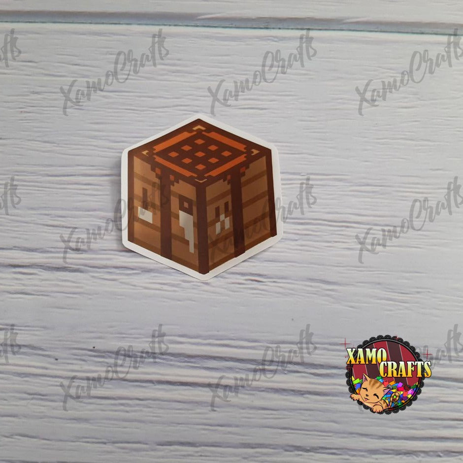 Pegatinas de Mesa de Crafteo de Minecraft (Stickers) Tienda-XamoCrafts