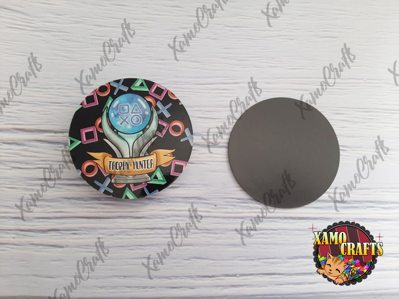 Imán de Trofeos Platino (Clásico y Nuevo) Tienda-XamoCrafts