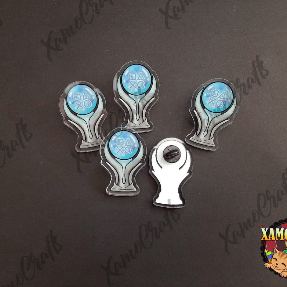 Pin Platino Nuevo - Pin de Metacrilato Tienda-XamoCrafts