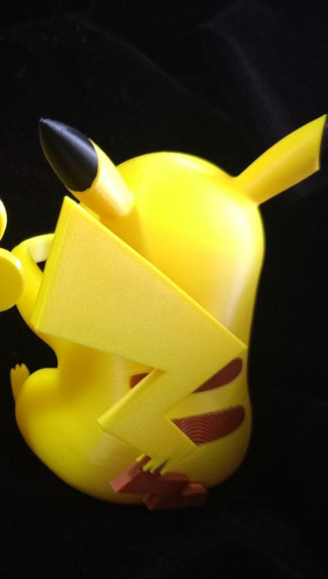 Cortinero de Pikachu - Variante: macho o hembra - Impresión 3D (Copia) XamoCrafts