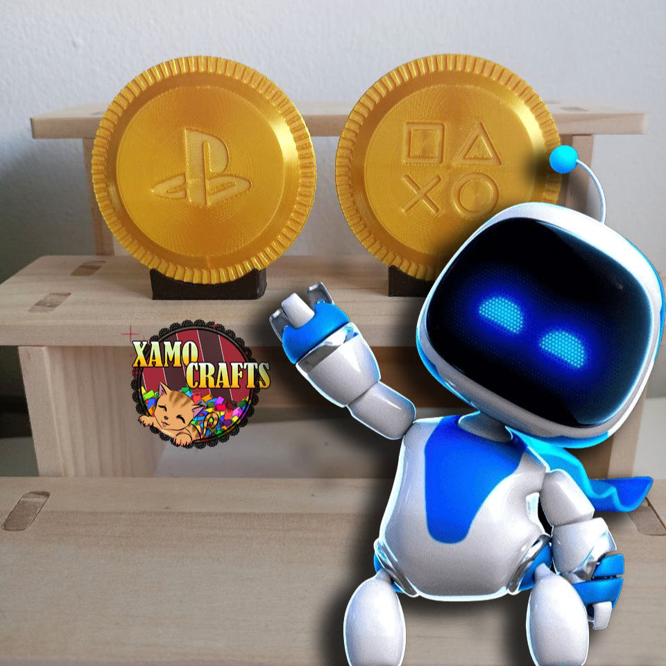 Moneda AstroBot - Impresión 3D XamoCrafts