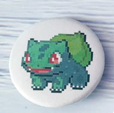 Chapas Pokémon: Iniciales 1ª generación Tienda-XamoCrafts