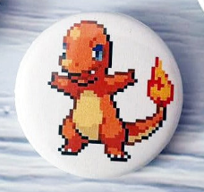 Chapas Pokémon: Iniciales 1ª generación Tienda-XamoCrafts
