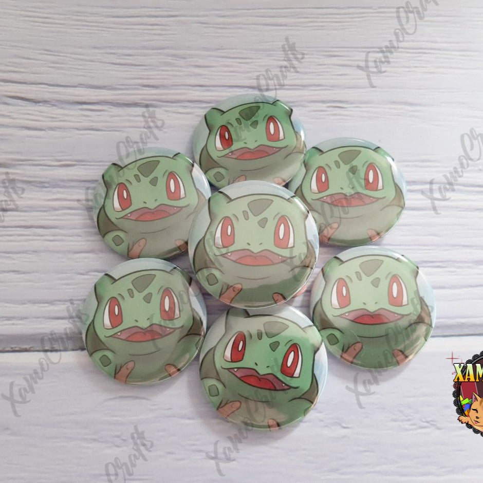 Chapa Bulbasaur [Pokémon] Tienda-XamoCrafts