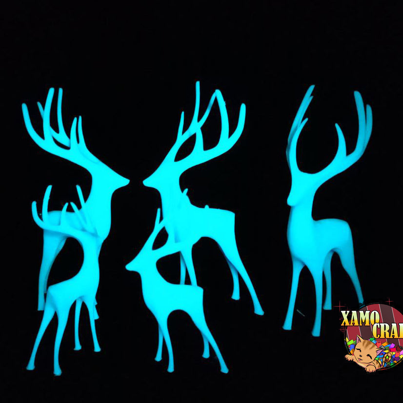 Figura de ciervo (brilla en la oscuridad) - Expecto Patronum! Tienda-XamoCrafts