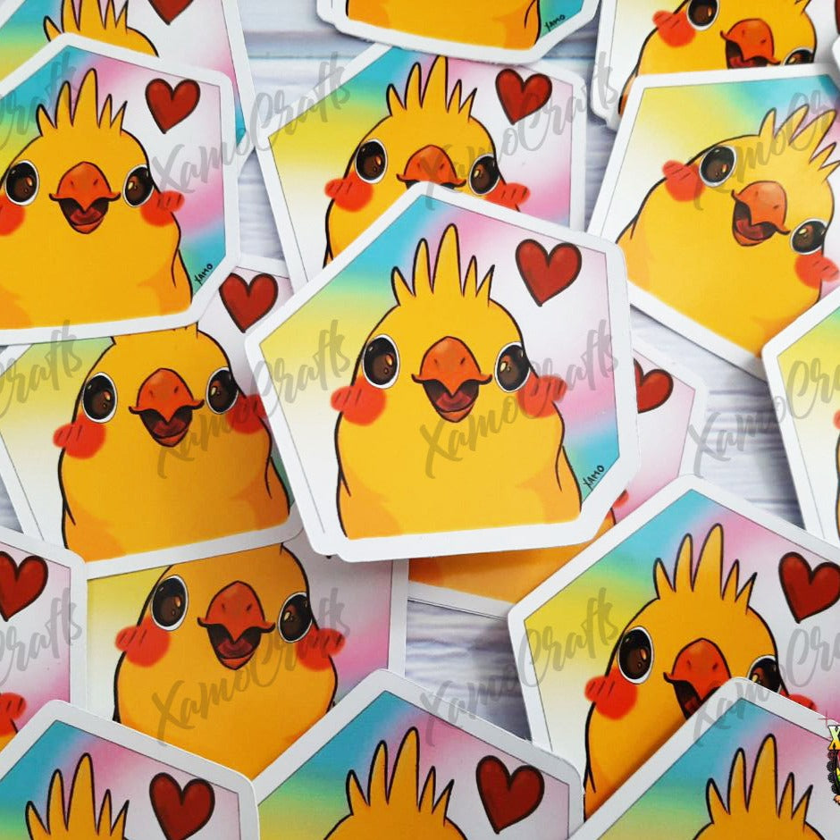 Pegatinas de Ninfa / Cotorrita [Stickers] Tienda-XamoCrafts