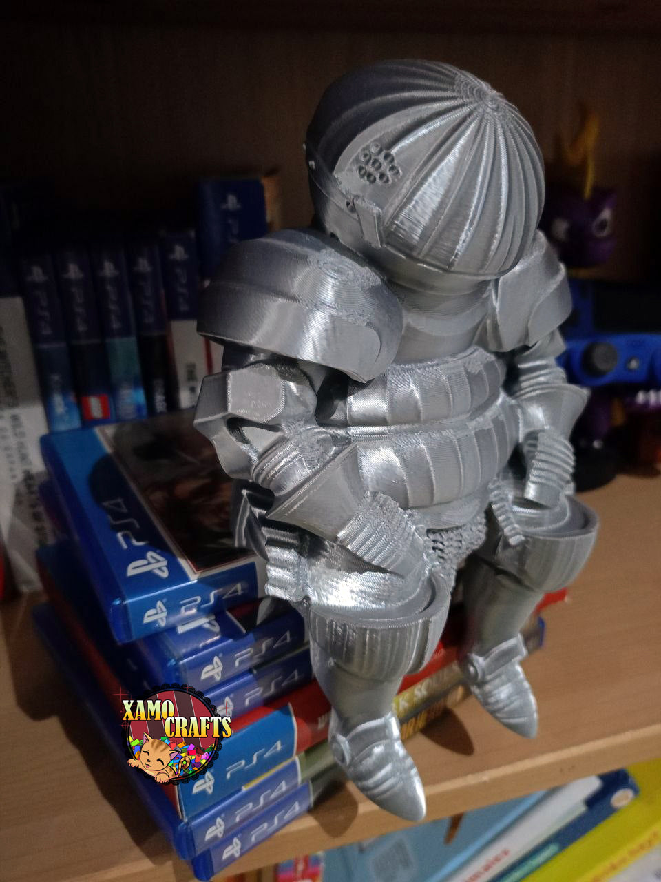 Siegmeyer de Catarina sentado - Caballero Cebolla - Compañero de escritorio, de videojuegos, etc. (Copia) XamoCrafts