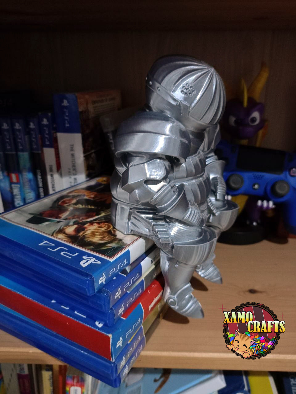 Siegmeyer de Catarina sentado - Caballero Cebolla - Compañero de escritorio, de videojuegos, etc. (Copia) XamoCrafts