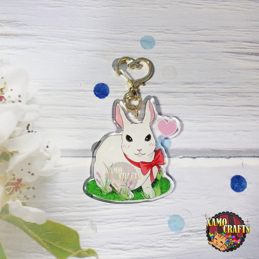 Llavero acrílico - Conejito Ruby Tienda-XamoCrafts