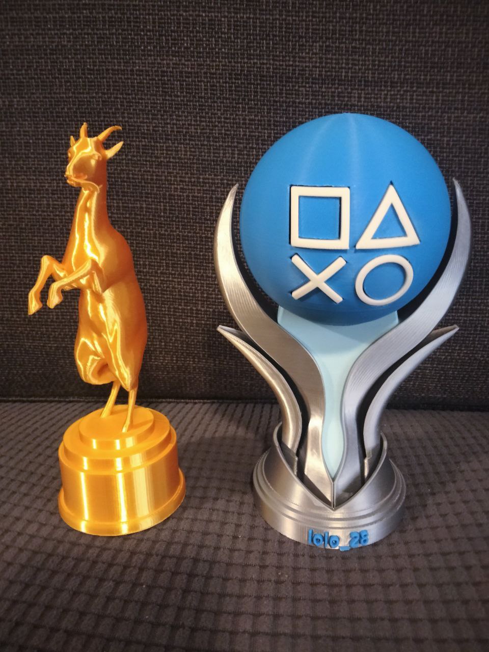 Trofeo Platino Playstation Nuevo + PSN ID Personalizado + Brillo XamoCrafts
