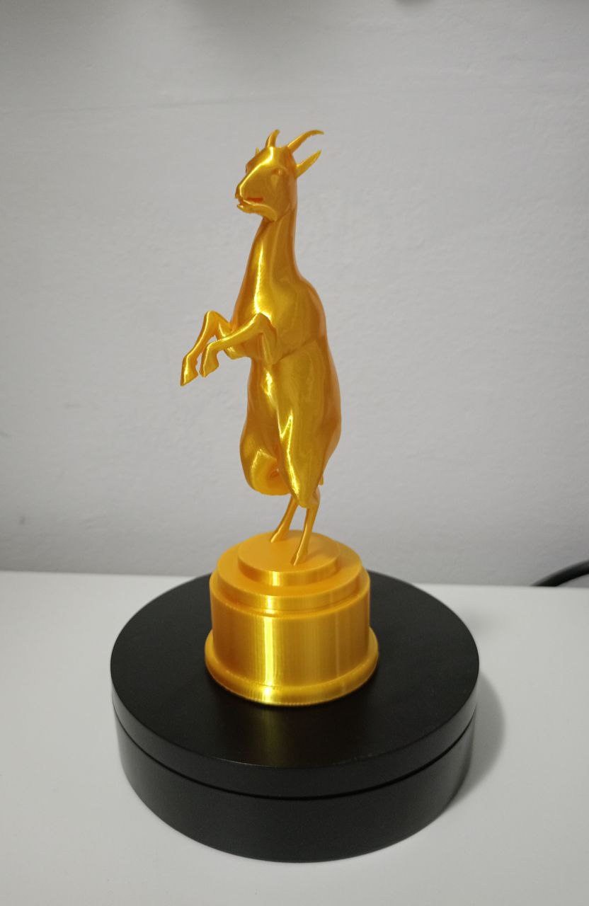 Trofeo Coleccionable de Goat Simulator XamoCrafts