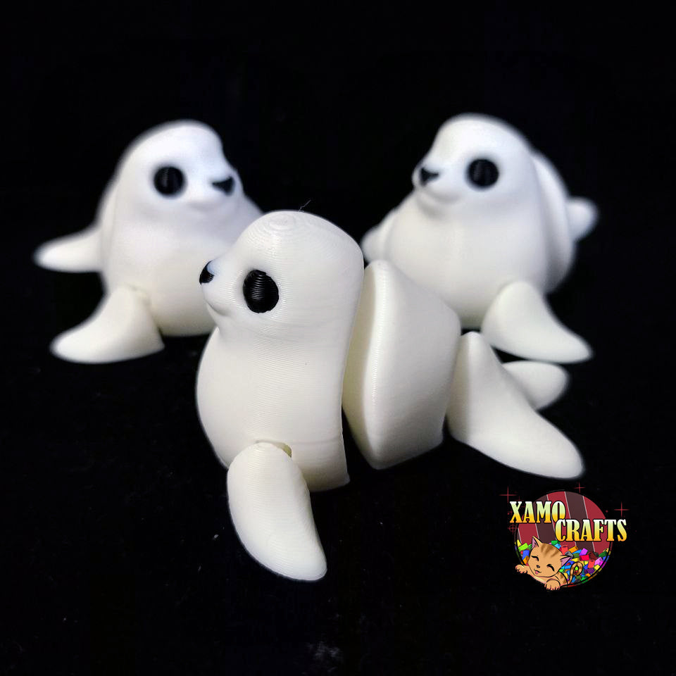 Foquita articulada - Impresión 3D (Copia) Tienda-XamoCrafts