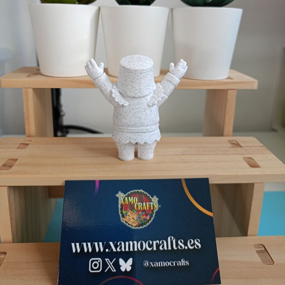 Solaire de Astora - Mini Figura (Efecto Piedra) - Impresión 3D (Copia) XamoCrafts