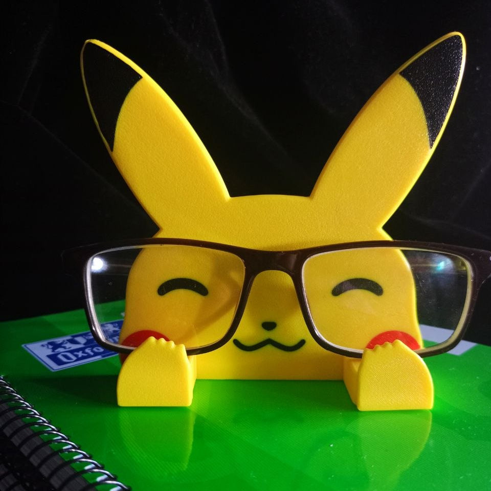 Soporte para gafas de Pikachu - Impresión 3D XamoCrafts