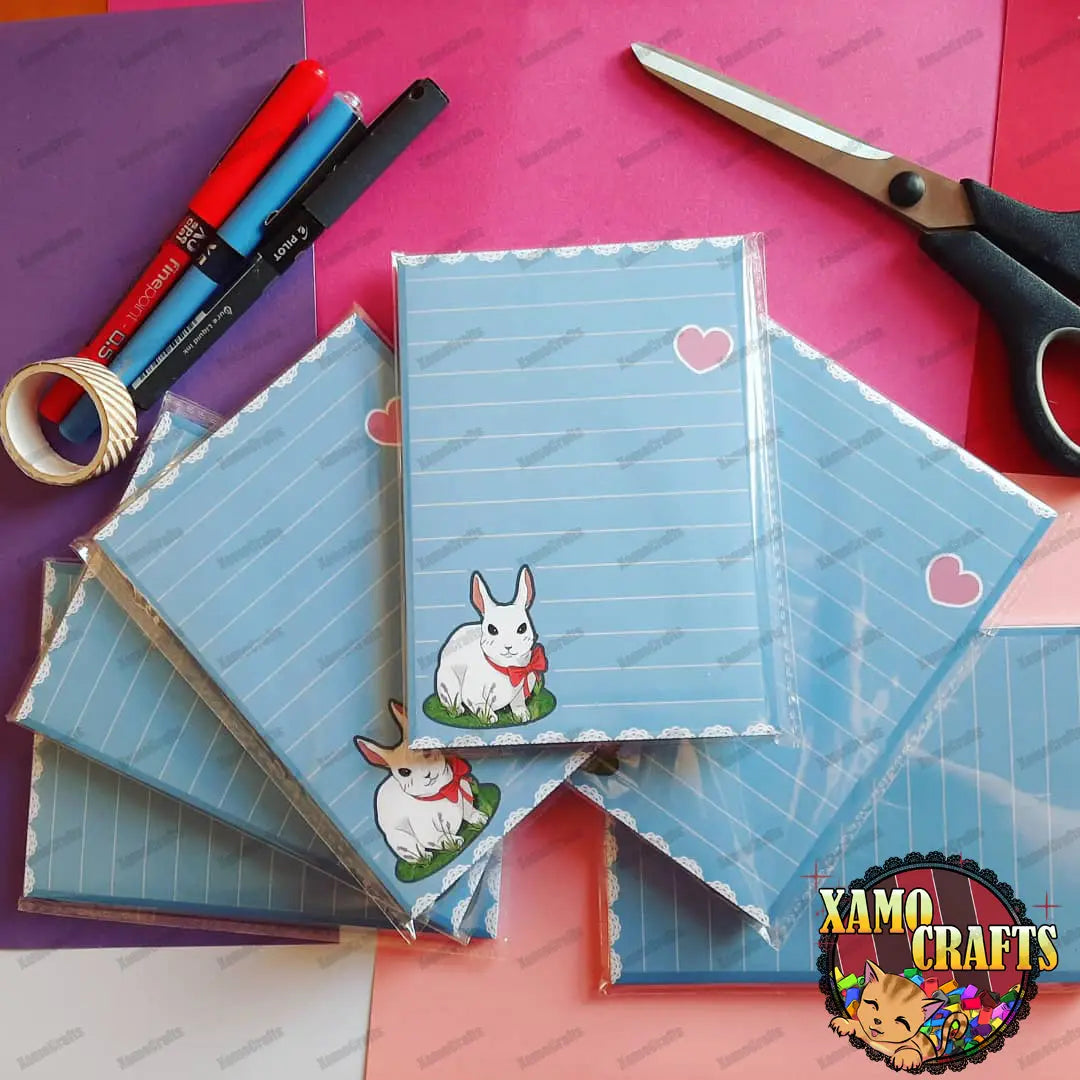 Bloc encolado A6: Conejito Ruby Tienda-XamoCrafts