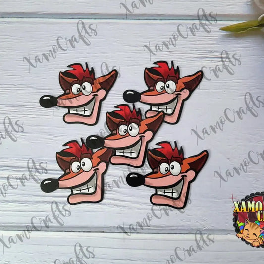 Imán Crash Bandicoot Tienda-XamoCrafts