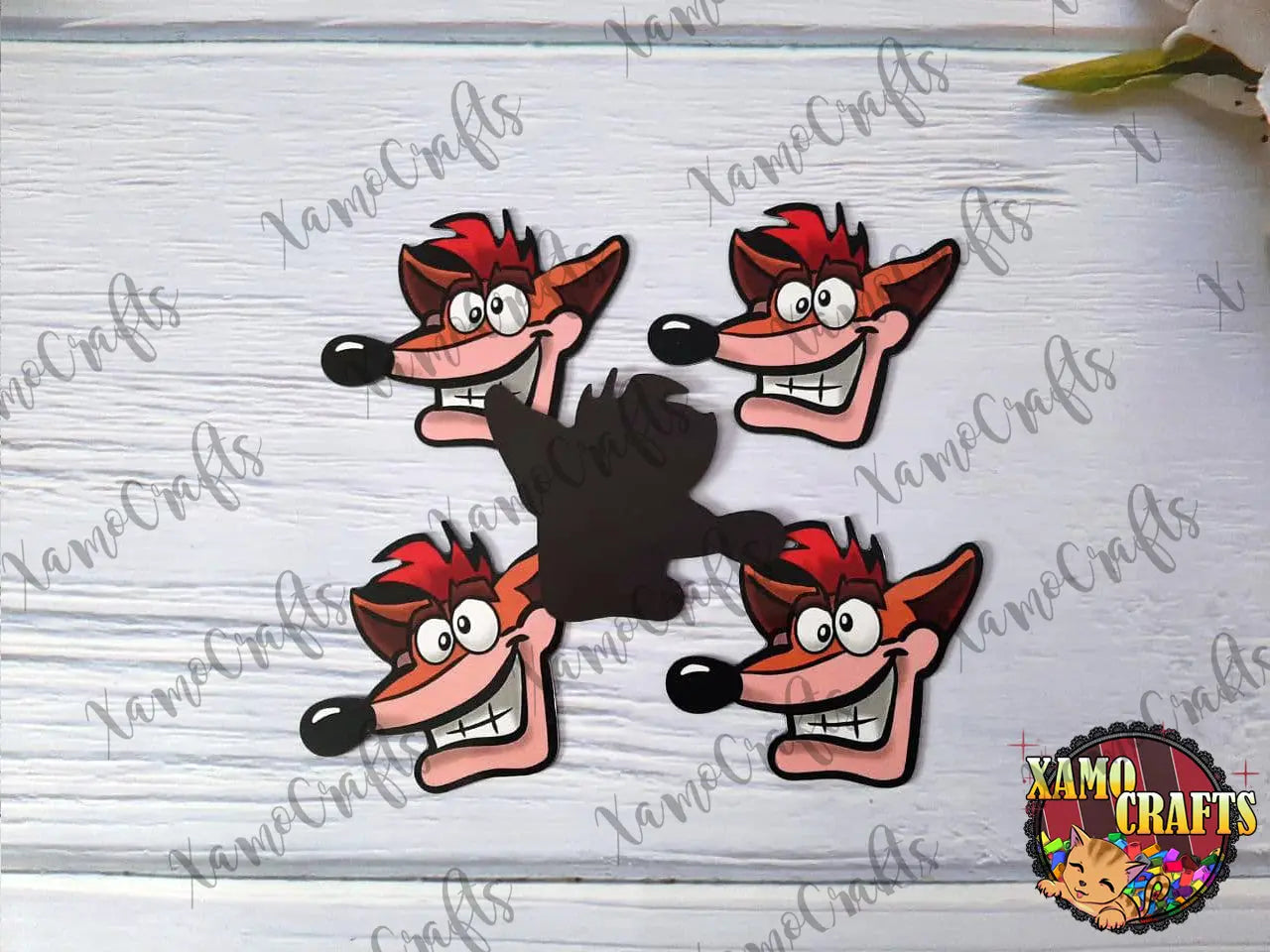 Imán Crash Bandicoot Tienda-XamoCrafts