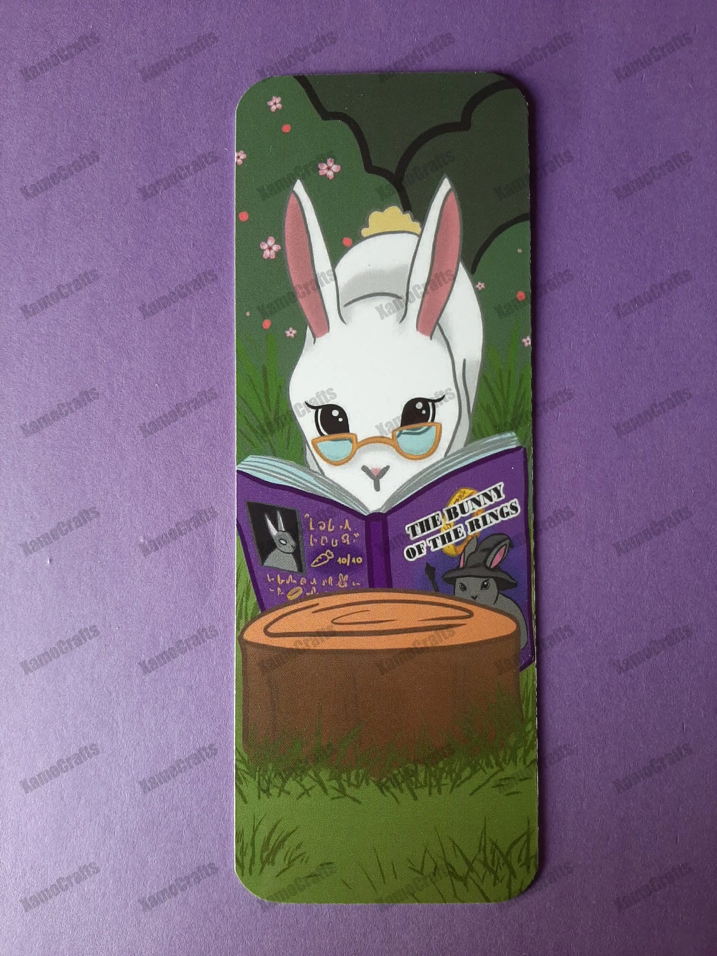 Marcapáginas "CONEJITO QUE AMA LEER" [3 VERSIONES] Tienda-XamoCrafts