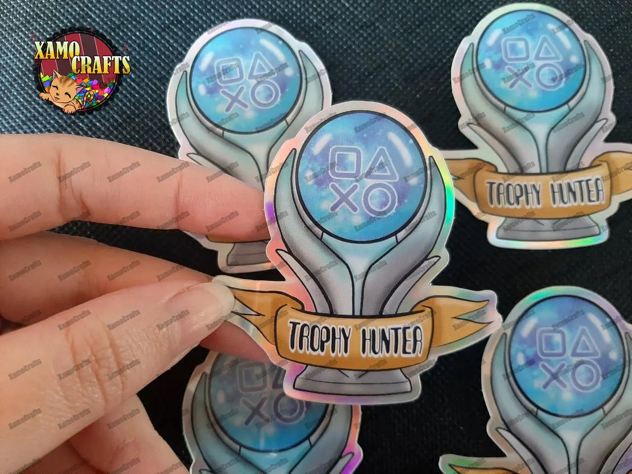 Pegatinos de Trofeos Platinos [6 MODELOS] - (Stickers) Tienda-XamoCrafts