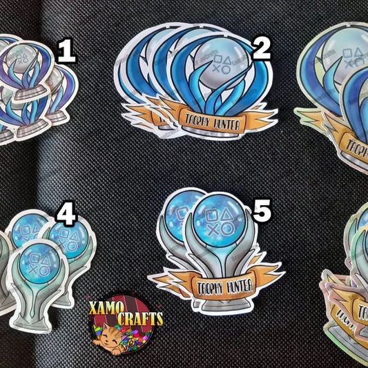 Pegatinos de Trofeos Platinos [6 MODELOS] - (Stickers) Tienda-XamoCrafts