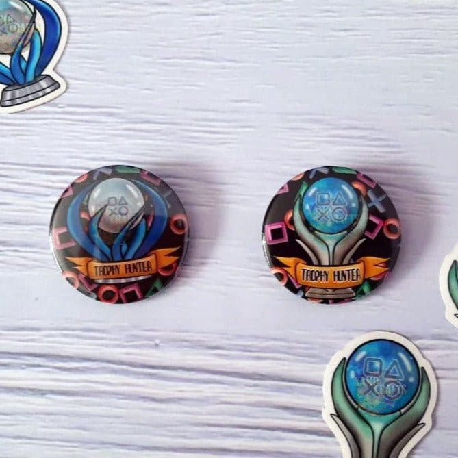 Chapas Platinos Playstation [2 modelos] Tienda-XamoCrafts