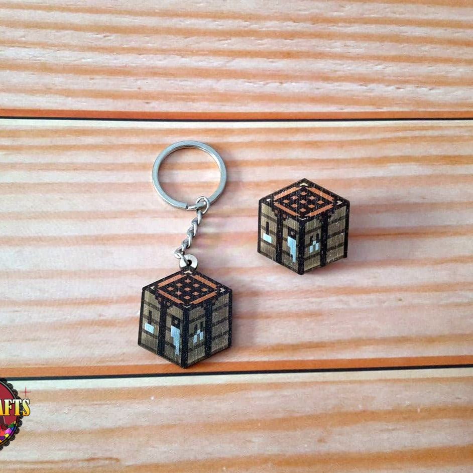 Pin de madera - Mesa de Crafteo de MINECRAFT Tienda-XamoCrafts
